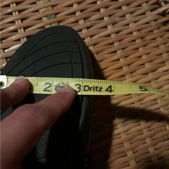 Colorful Soffia Leather and tapestry flats rubber sole size 38, worn once. (Sz 7 - Picture 9 of 10